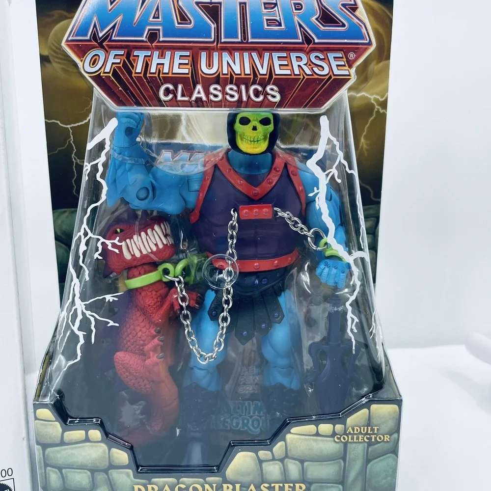 Mattel‎ MOTU Classics Dragon Blaster Skeletor with mailer box 2012